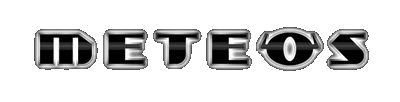 Meteos title screen for Nintendo DS